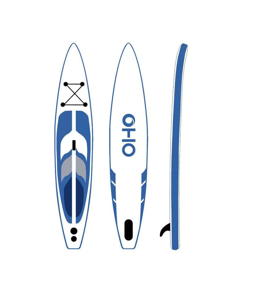 OHO inflatable racing paddle board