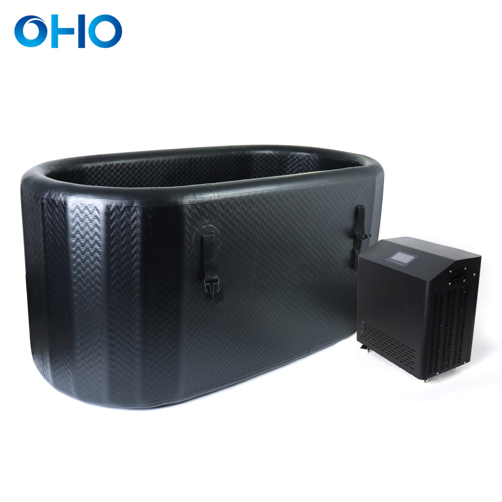 OHO OEM ODM Inflatable Ice Bath Tub Cold Plunge Barrel Pool Cold Water Recovery Pod
