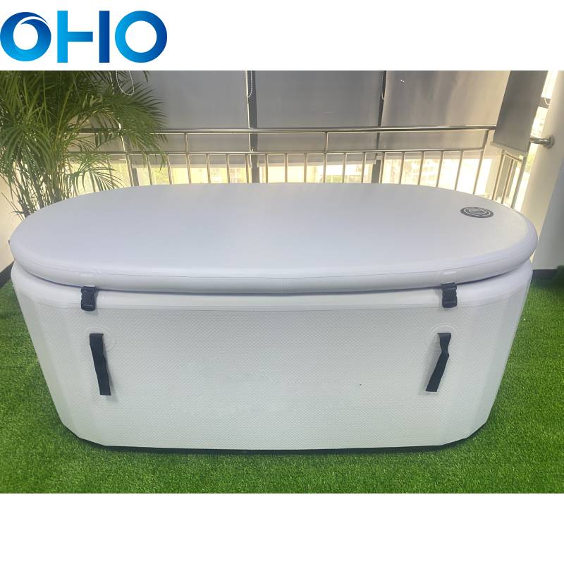OHO 1-2Person Portable Inflatable DWF Ice Bath Tub Cold Plunge Recovery Pod